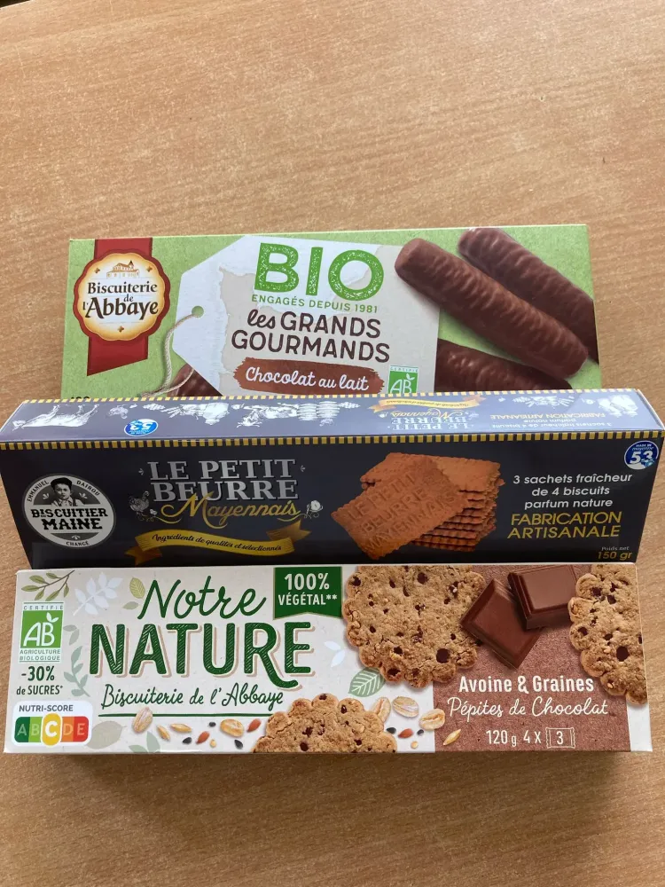 Biscuits bio